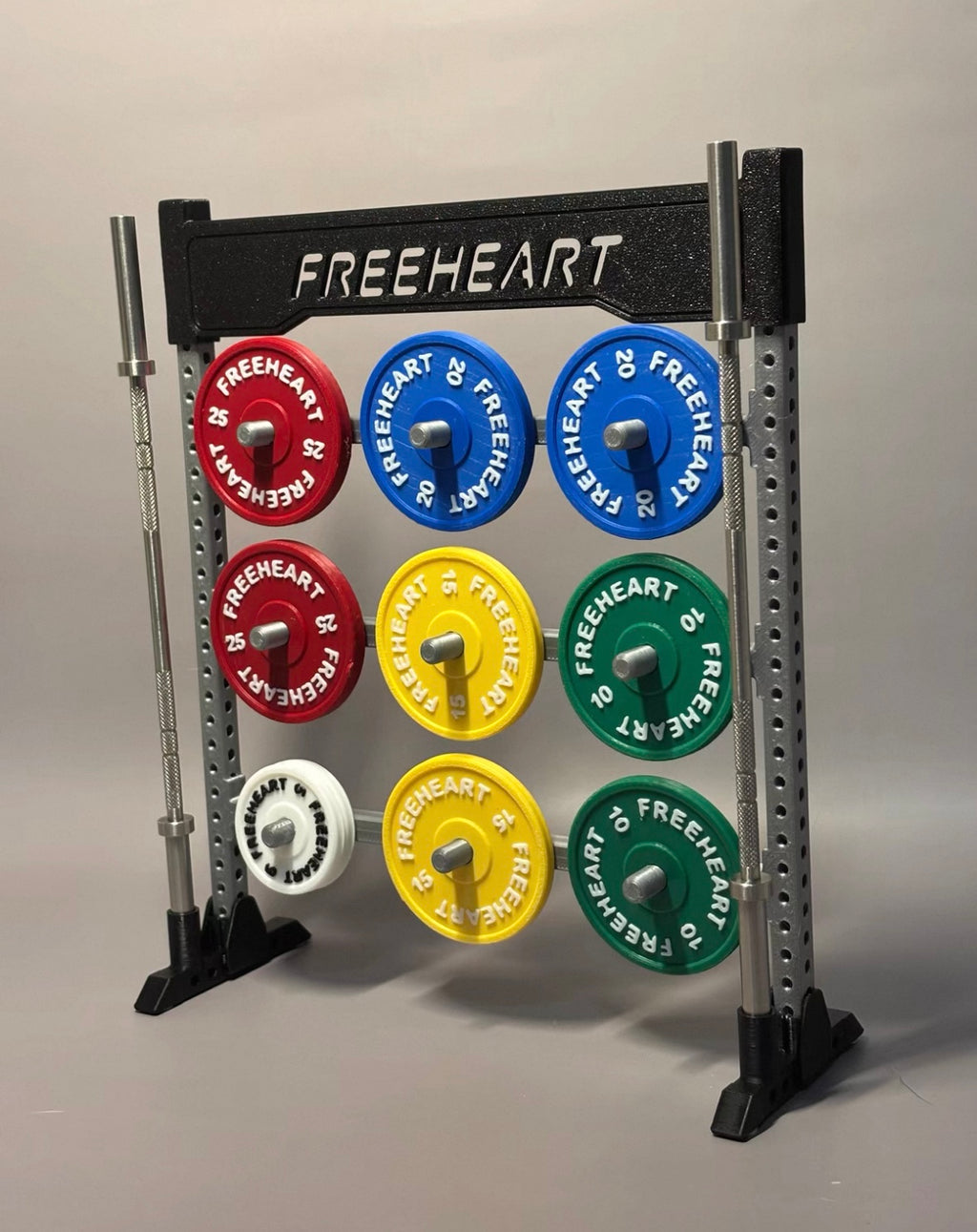 Mini Gym Plates Holding Rack