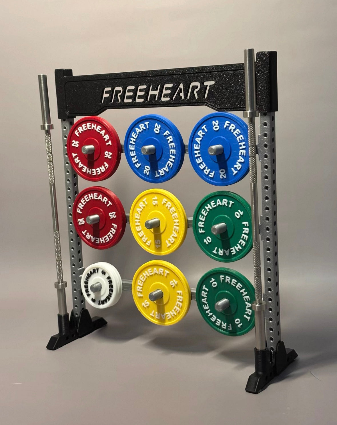 Mini Gym Plates Holding Rack